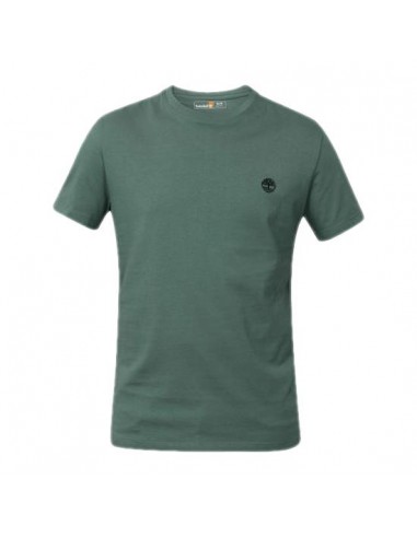 T-SHIRT SS DUN-RIVER CREW T DARK GREEN