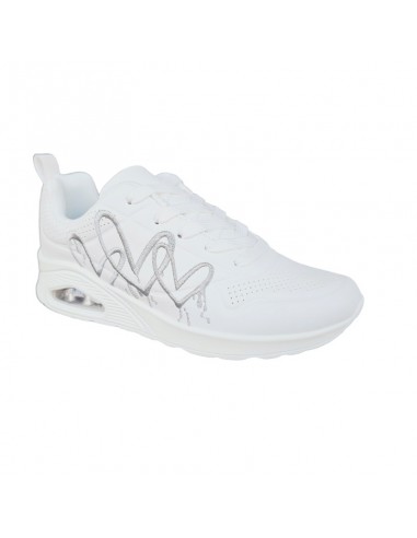 SNEAKER SD9871-4 WHITE & SILVER