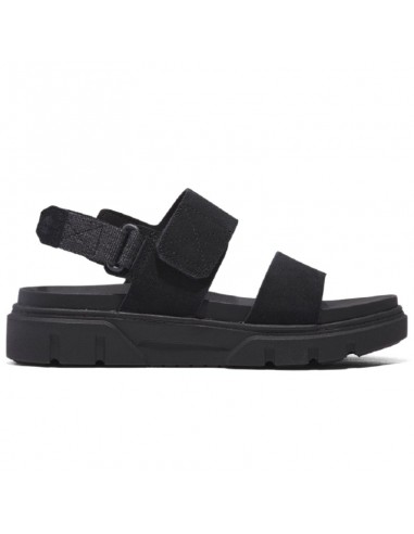 GREYFIELD 2 STRAP SANDAL BLACK SUEDE