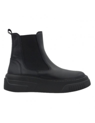 WOMEN'S CHELSEA BOOT 51238 BLACK LEATHER